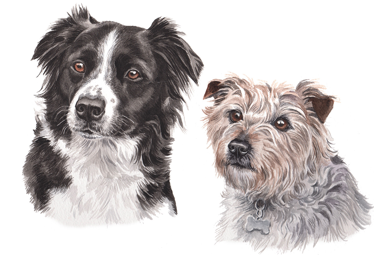 Christine Varley Boo & Ralph Portrait