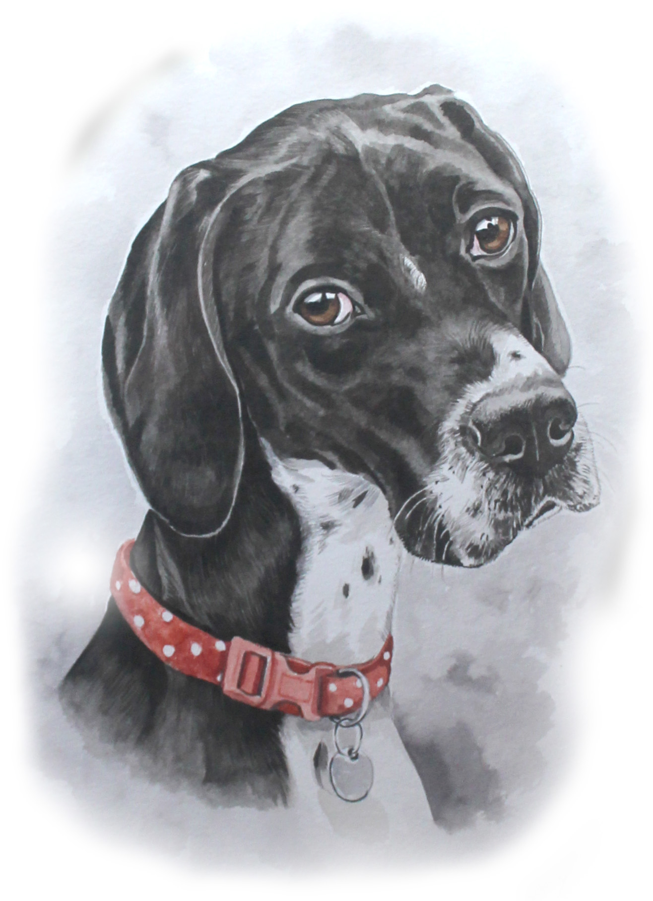 Christine Varley English Pointer Portrait