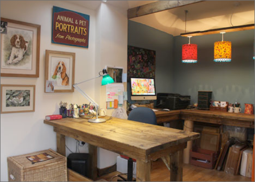 Christine Varley's Studio